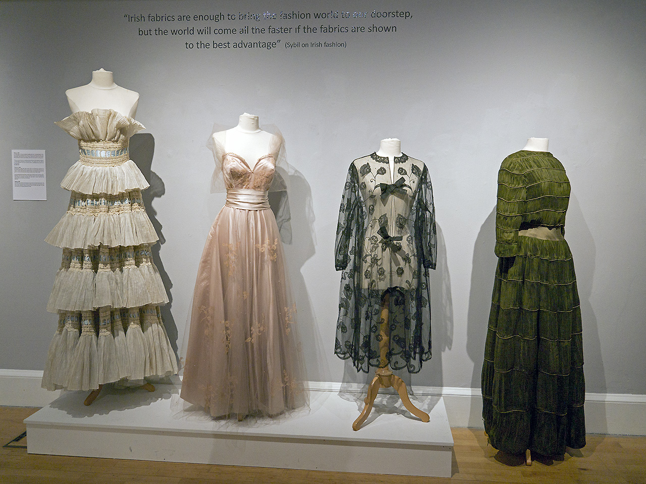Headford Lace Project Blog - Sybil Connolly exhibition at The Hunt Museum in Limerick